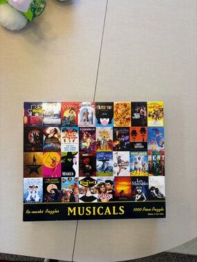 Re-Marks Musicals 1000-Piece Jigsaw Puzzle - Multi